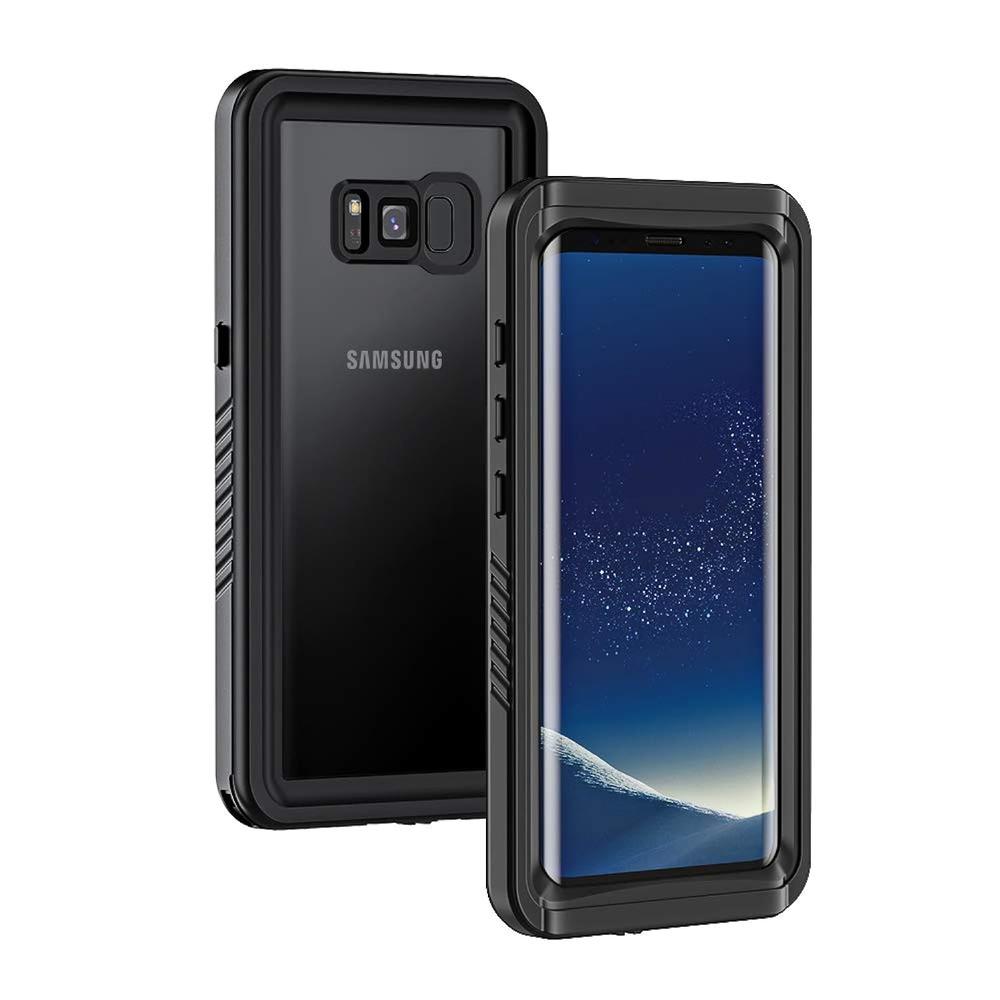 Great Choice Products Samsung Galaxy S8 Case, Ip68 Waterproof Dustproof Shockproof Case With Built-In Screen Protector, Full Body Sealed Underwater