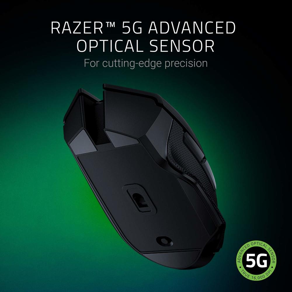 Razer Basilisk X Hyperspeed - Wireless Gaming Mouse (Hyperspeed Technology, Advanced 5G Optical Sensor and 6 Configurable But…