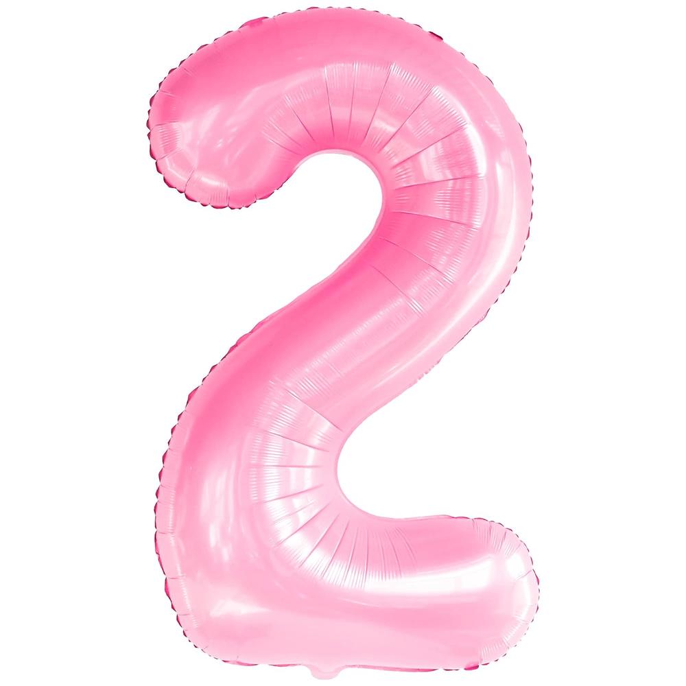 Great Choice Products , Giant Pink Number 2 Balloon - 40 Inch, Two ...