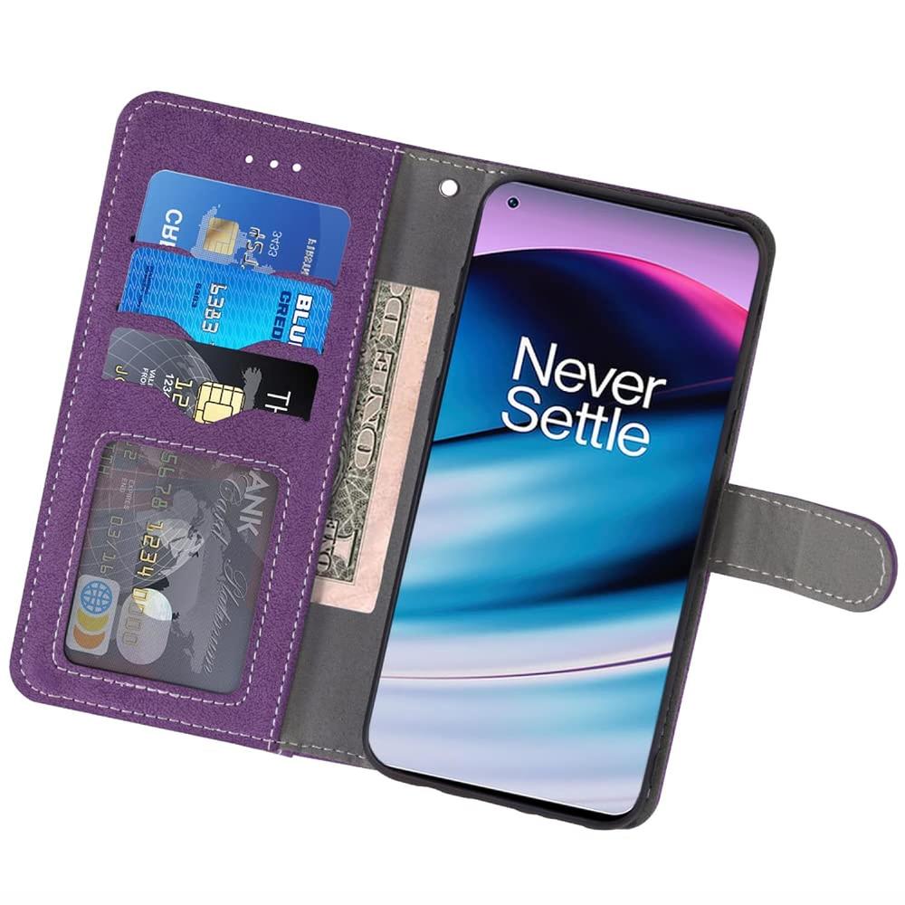 Great Choice Products Compatible With Oneplus Nord N20 5G Wallet Case And Tempered Glass Screen Protector Flip Card Holder Stand Cell Phone Cover F…