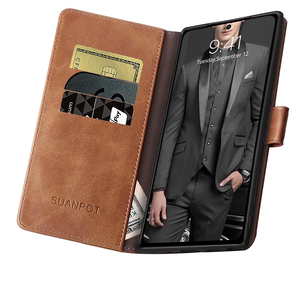 Great Choice Products For Samsung Galaxy Note 20 Ultra 5G 6.9" With Rfid Blocking Leather Wallet Case Credit Card Holder, Flip Folio Book Phone Cas…
