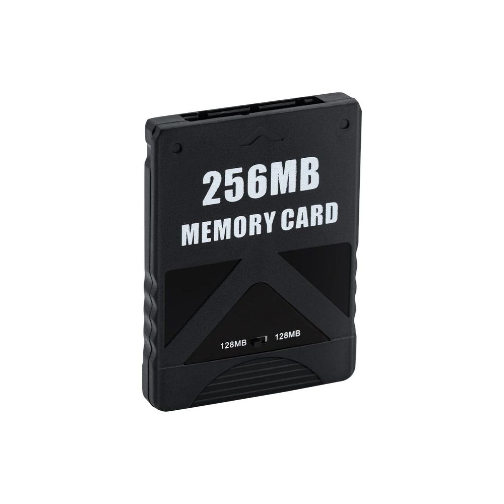 Great Choice Products 256Mb High Speed Game Memory Card For Playstation 2 - Black (1 Pack)
