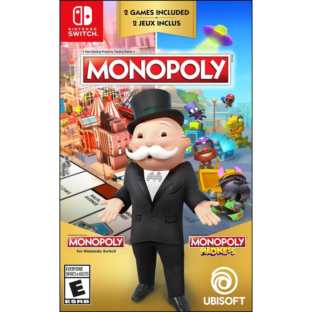 Ubisoft MONOPOLY for Nintendo Switch + MONOPOLY Madness - Nintendo Switch, Nintendo Switch Lite