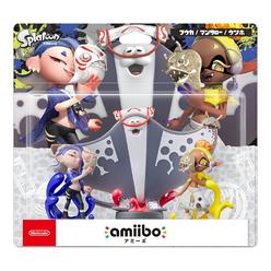 Nintendo Splatoon Deep Cut Amiibo Set (Shiver, Frye, & Big Man) Triple Amiibo Pack - Nintendo Switch