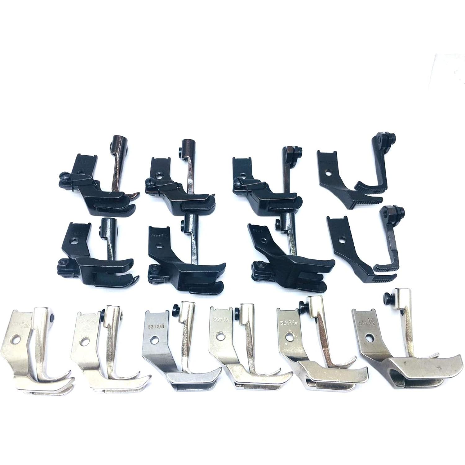 Great Choice Products 14Set Walking Presser Feet Fit For Juki Consew Singer Brother Industrial Sewing (Hm-Wf14)
