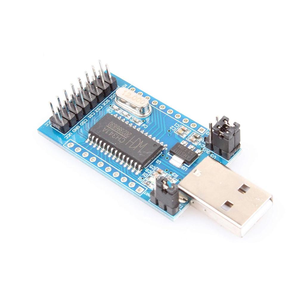 Great Choice Products Usb Serial Port Parallel Port Converter Module Usb To Uart Iic Spi Ttl Isp Epp Mem Parallel Converter Module
