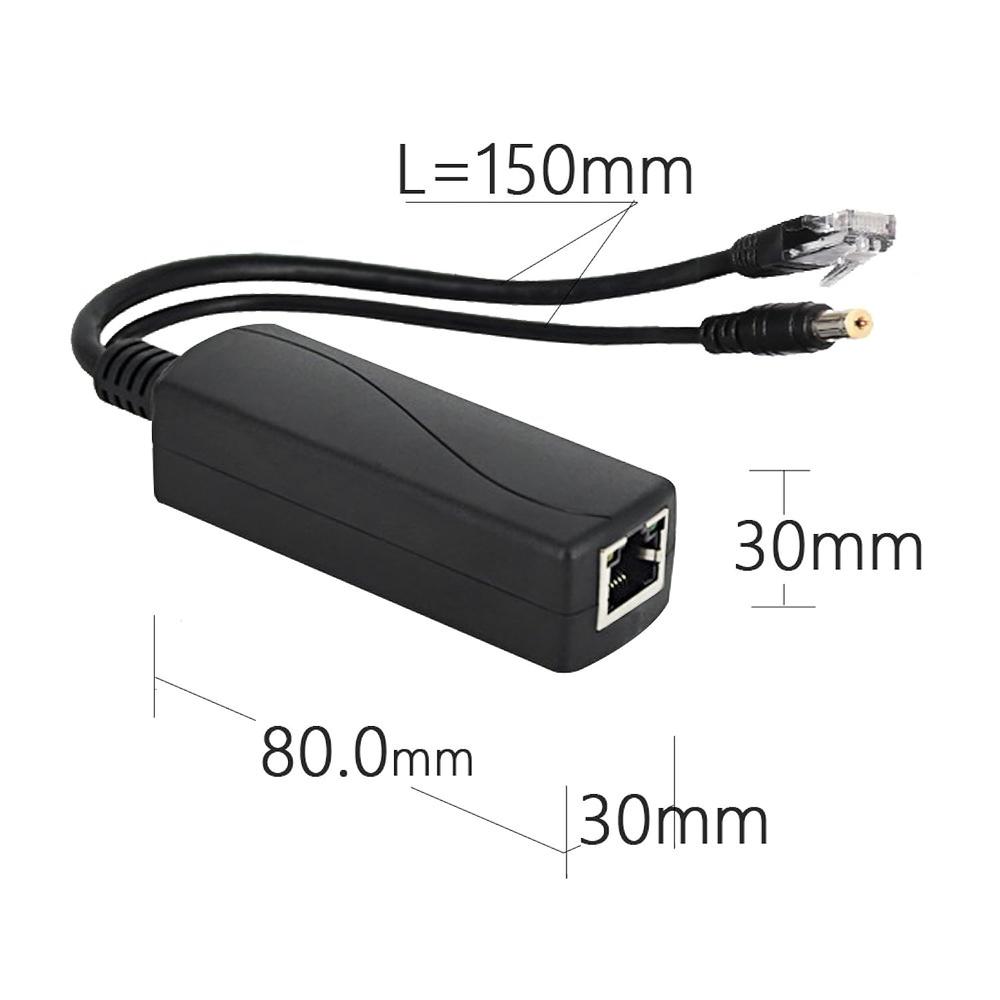 Great Choice Products 4-Pack Active 48V To 12V Poe Splitter Adapter, Ieee 802.3Af Compliant, 10/100Mbps, For Ip Camera Ap Voip Phone And More