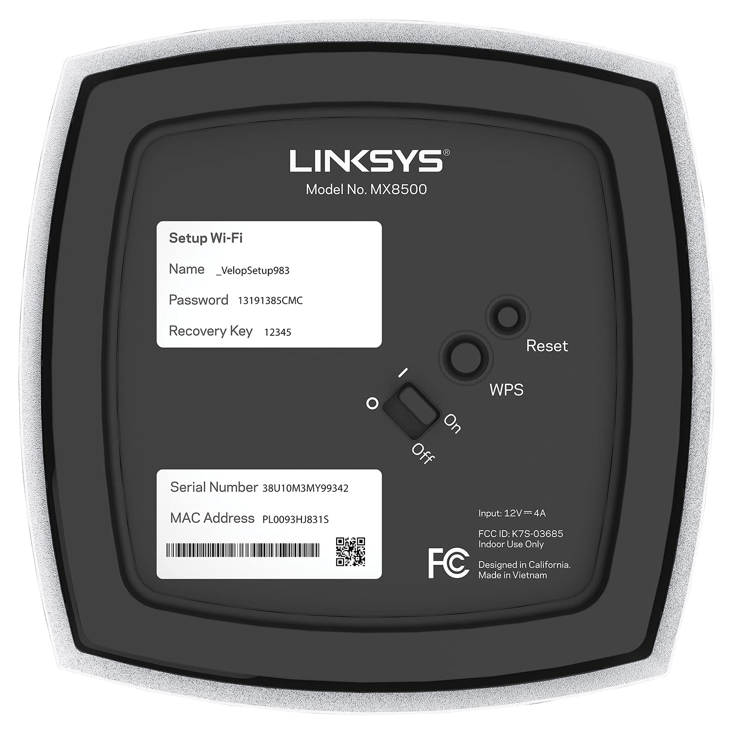 Linksys MX8503 Atlas Max 6E Tri-Band Mesh Wi-Fi 6E System (3 Pack)