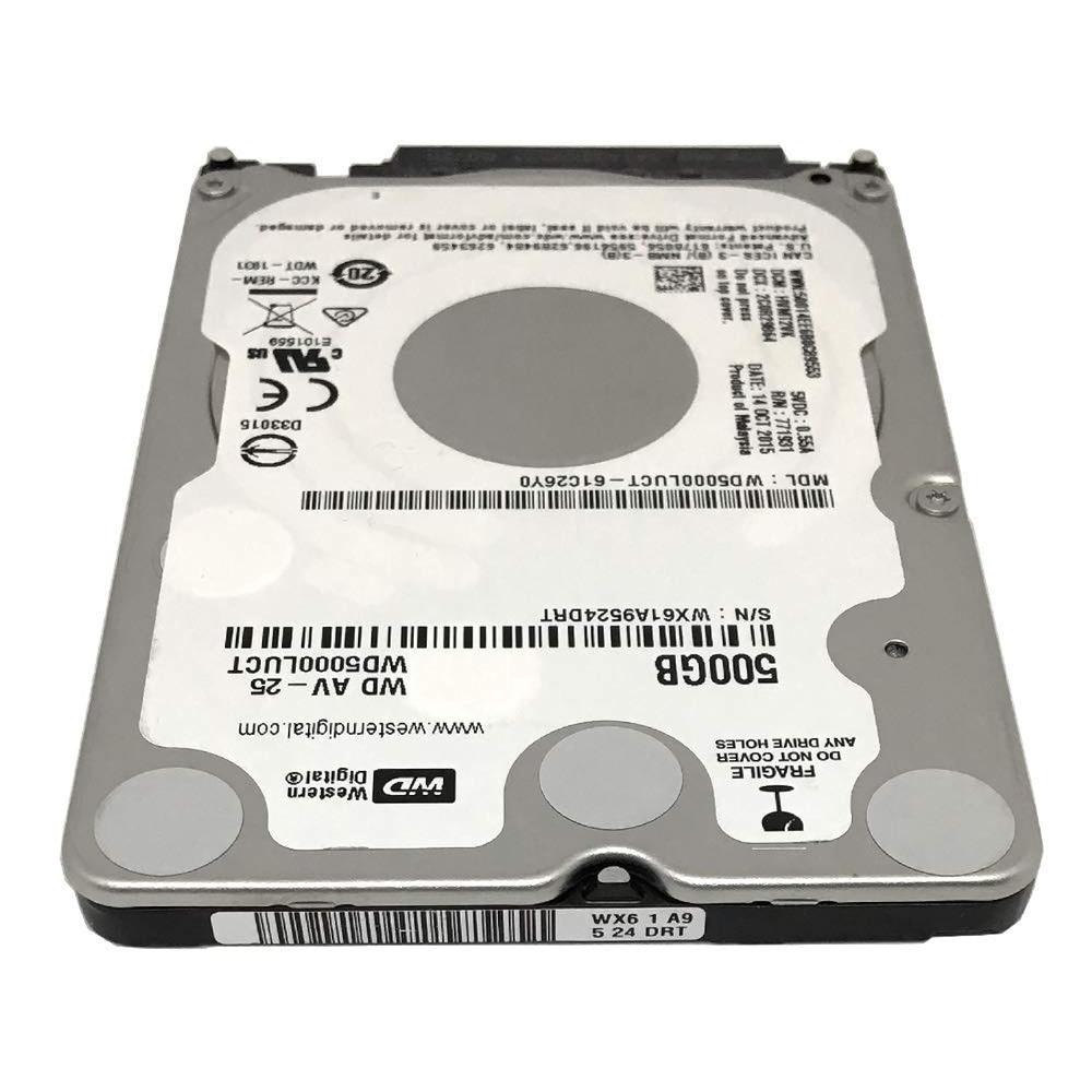 Western Digital WD5000LUCT AV 500GB 5400RPM 16MB Cache (7mm) SATA 3.0Gb/s Internal 2.5inch Notebook Hard Drive