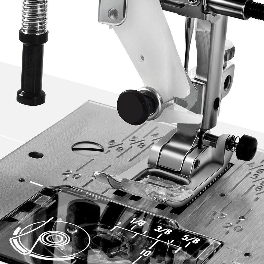 Janome HD3000 Heavy Duty Sewing Machine w/Hard Case + 1/4" Seam Foot + Blind Hem Foot + Overedge Foot + Rolled Hem Foot + Zip…