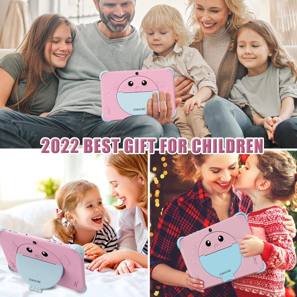 Great Choice Products Kids Tablet 10.1 Inch Toddler Tablet For Kids Wifi Kids Tablets Android With Dual Camera Android 11.0 2Gb 32Gb Rom 1280X800 H…