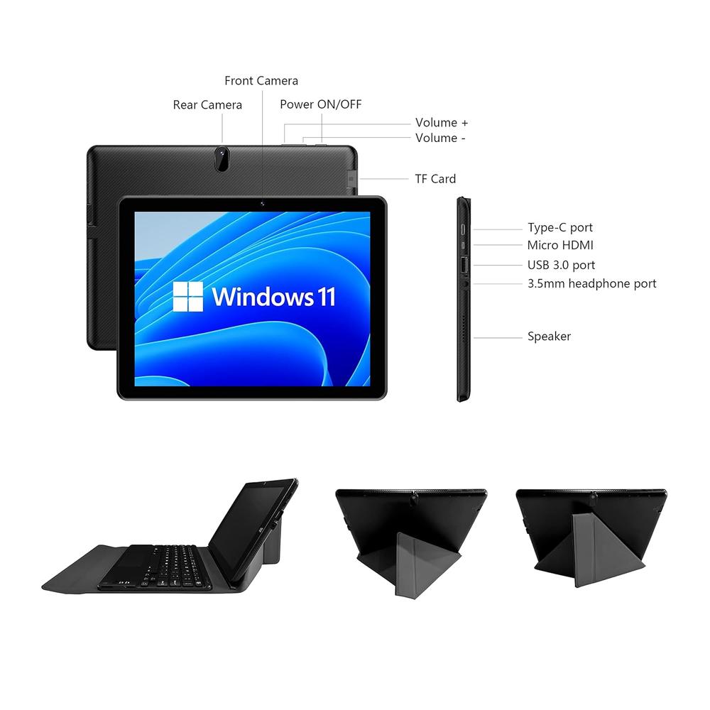 Great Choice Products Windows 11 Tablet,8.9 Inch Windows Tablet,Touchscreen(2048 1536 Ips),2-In-1Tablet, 4Gb Ram,64Gb Rom,Intel N4020C,Tablet With …