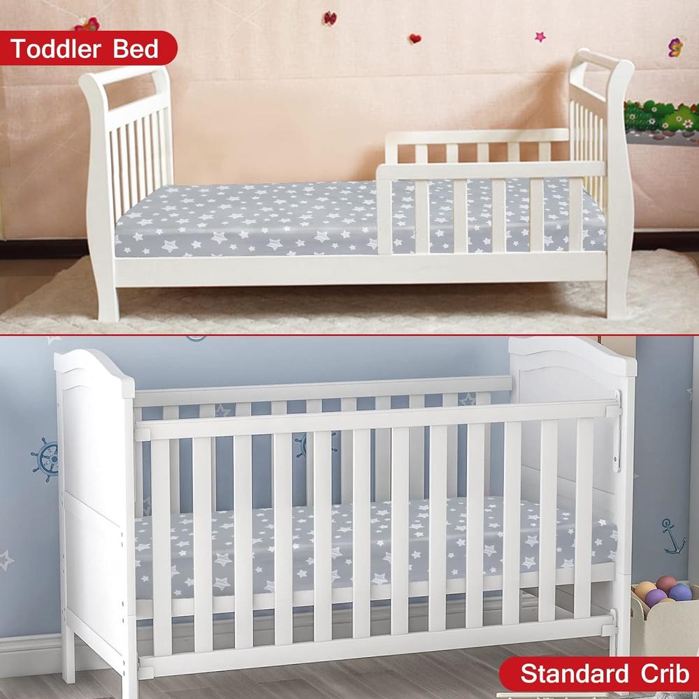 Great Choice Products Crib Sheets For Boys Or Girls 2 Pack, Fitted Crib Sheet For Standard Size Crib And Toddler Mattresses, Soft And Breathable Ma…