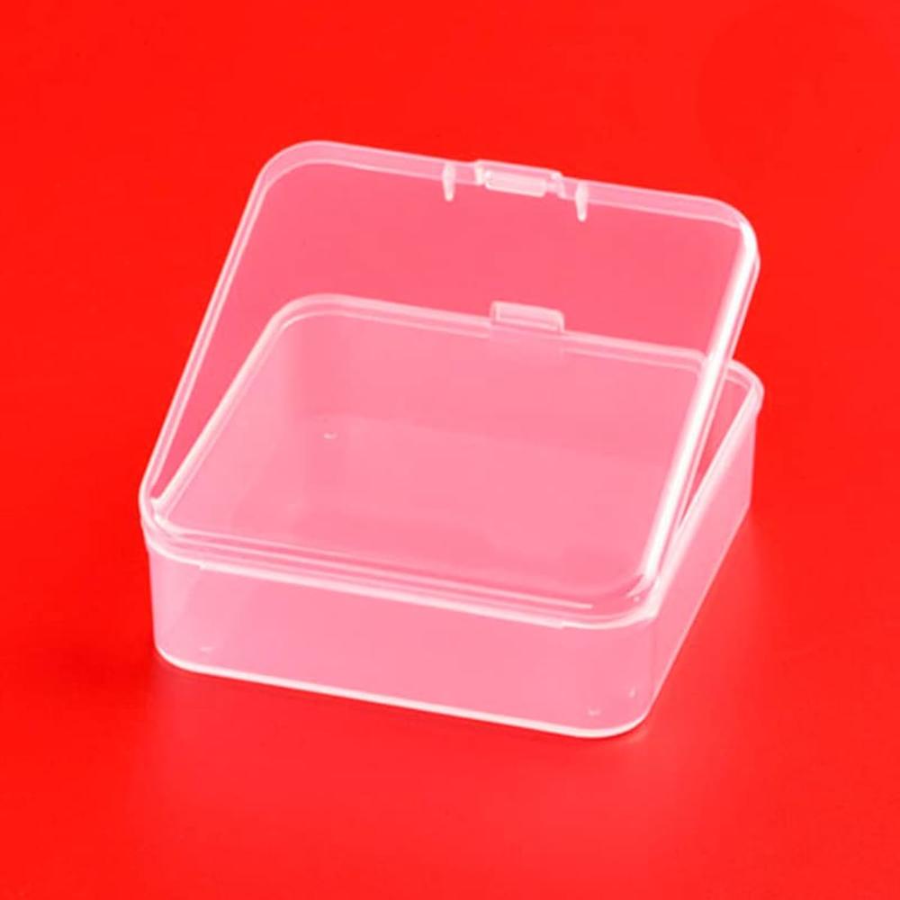 Great Choice Products 6 Pieces Small Plastic Box With Lids Square ...
