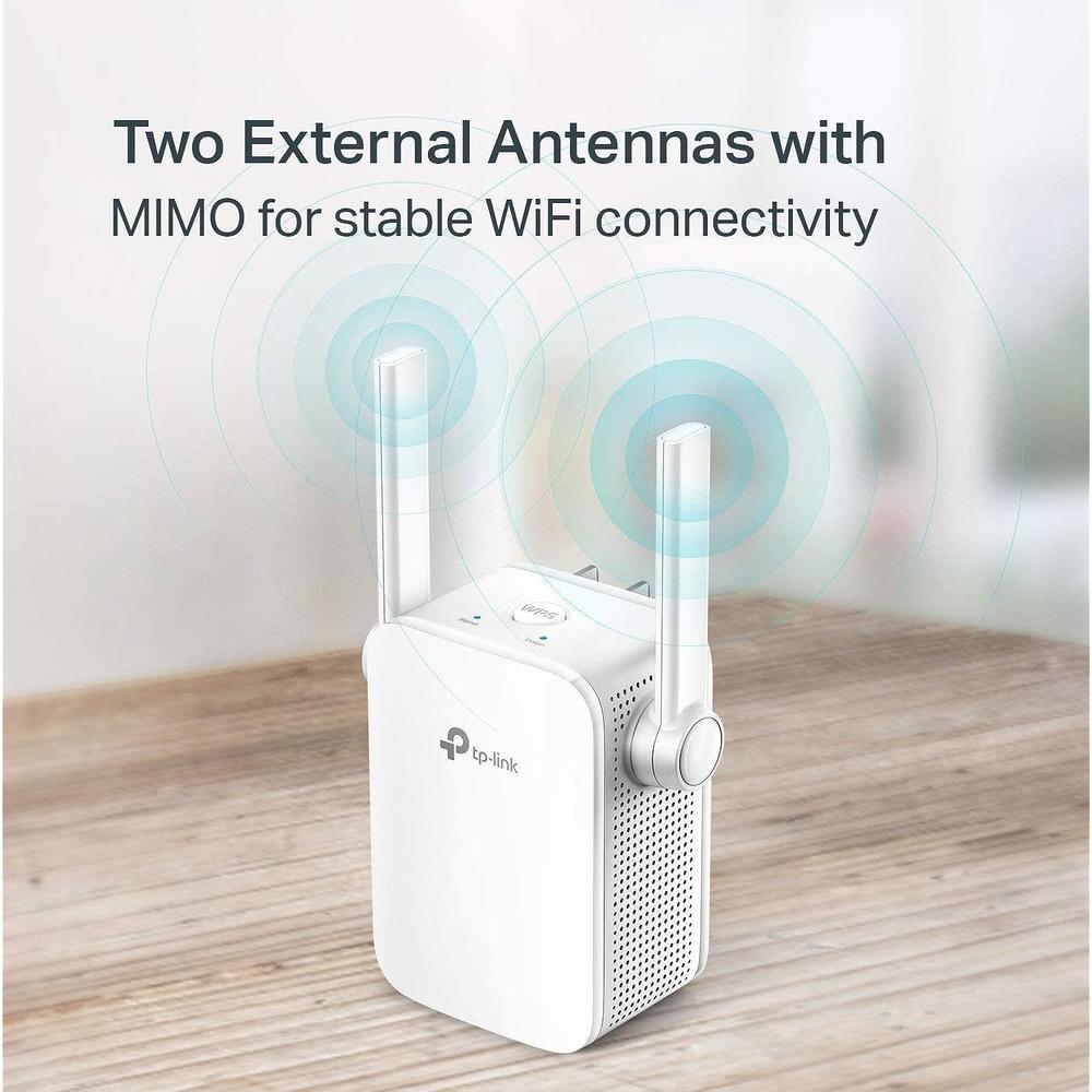 TP-Link N300 WiFi Extender(RE105), WiFi Extenders Signal Booster for Home, Single Band WiFi Range Extender, Internet Booster,…