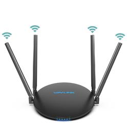Wavlink WiFi Router 1200Mbps, WAVLINK Wireless Router Dual Band 5GHz+2.4GHz WiFi 5 Router with 100Mbps WAN/LAN, Internet Router Long ?