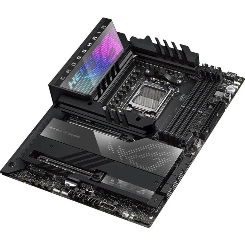 ASUS ROG Crosshair X670E Hero (WiFi 6E) Socket AM5 (LGA 1718) Ryzen 7000 Gaming Motherboard(18+2 Power Stages,PCIe 5.0, DDR5,…