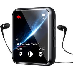 Great Choice Products 32Gb Mp3 Player With Bluetooth 5.0 Portable Full Touch Screen Mp3 Player With Speakers Portable Hi-Fi Music Player With Fm Ra…