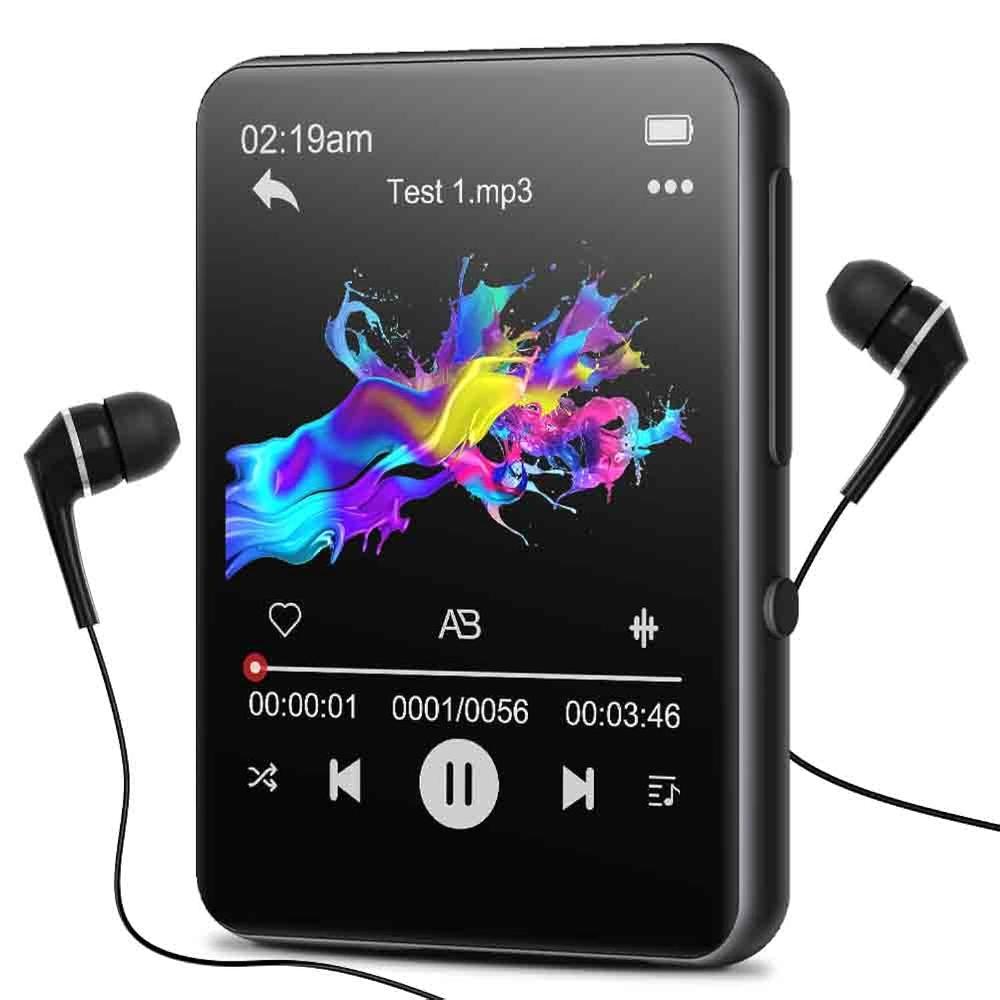 Great Choice Products 32Gb Mp3 Player With Bluetooth, Full Touch 2.4 Screen Mp3 And Mp4 Player Built-In Hd Speaker, Fm Radio, Voice Recorder, Mini …
