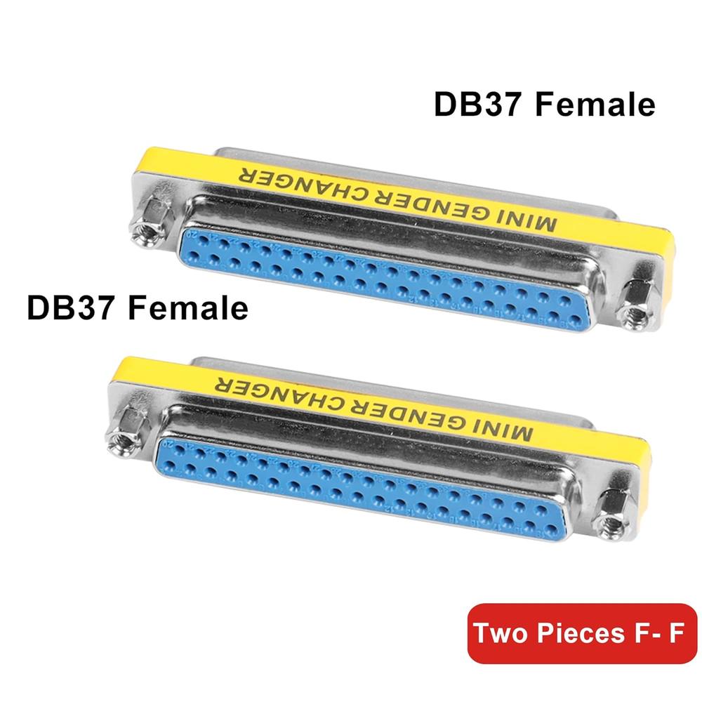 Great Choice Products Db37 37 Pin Gender Changer D-Sub 37Pin Female To ...