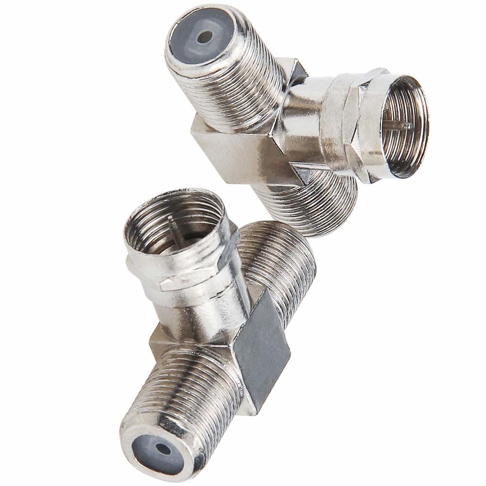 Great Choice Products Coaxial Cable Splitter, Tv Splitter 2 In 1 Out 2 ...