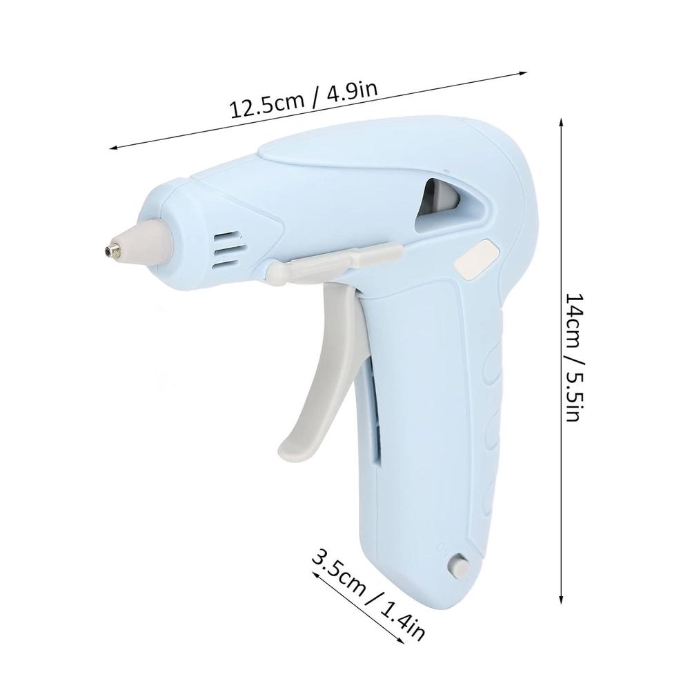 Great Choice Products Cordless Hot Glue Gun, Usb Rechargeable Melt Tools Full Size Fast Preheating Adhesive Kit For Diy Projects Crafts Making Gift…