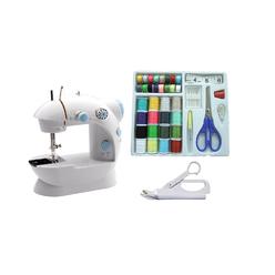 Great Choice Products Lil' Sew & Sew Lss-202 Combo Mini Sewing Machine, Electrical, White