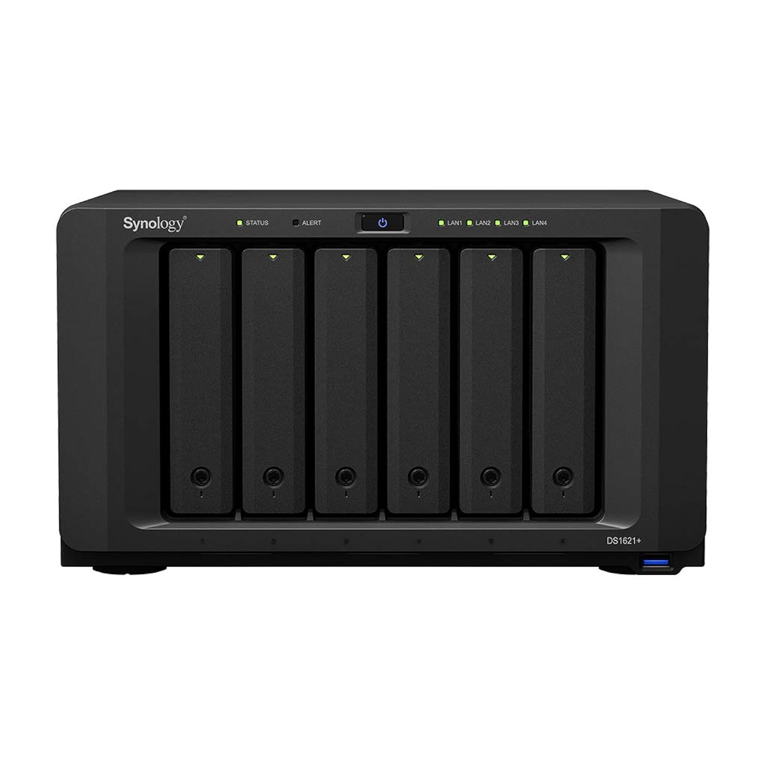 Great Choice Products Diskstation Ds1621+ Nas Server With Ryzen 2.2Ghz Cpu, 4Gb Memory, 6-Bay, 72Tb Bundle With 6X 12Tb Wd Red Plus