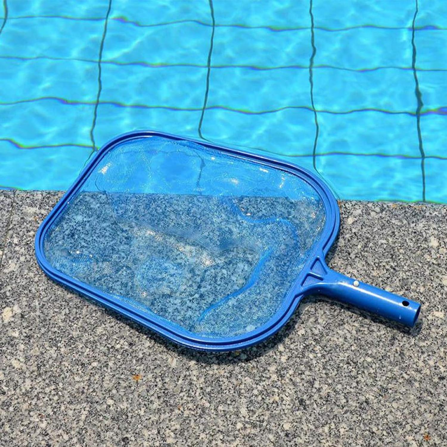 Great Choice Products Swimming Pool Economy Leaf Skimmer Net/Swimming Pool Cleaner Supplies/Professional Heavy Duty Pool Leaf Rake Fine Mesh Frame …