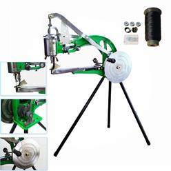 Great Choice Products Hand Cobbler Shoe Repair Machine Dual Cotton Nylon Line Sewing Machine Manual Leather Machine For Bags, Tents, Clothes, Quilt…