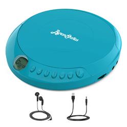 Great Choice Products Portable Disc Cd Player, Personal Walkman Music Cd Players Anti-Skip Shockproof Protection, Portable And Lightweight, Headpho?