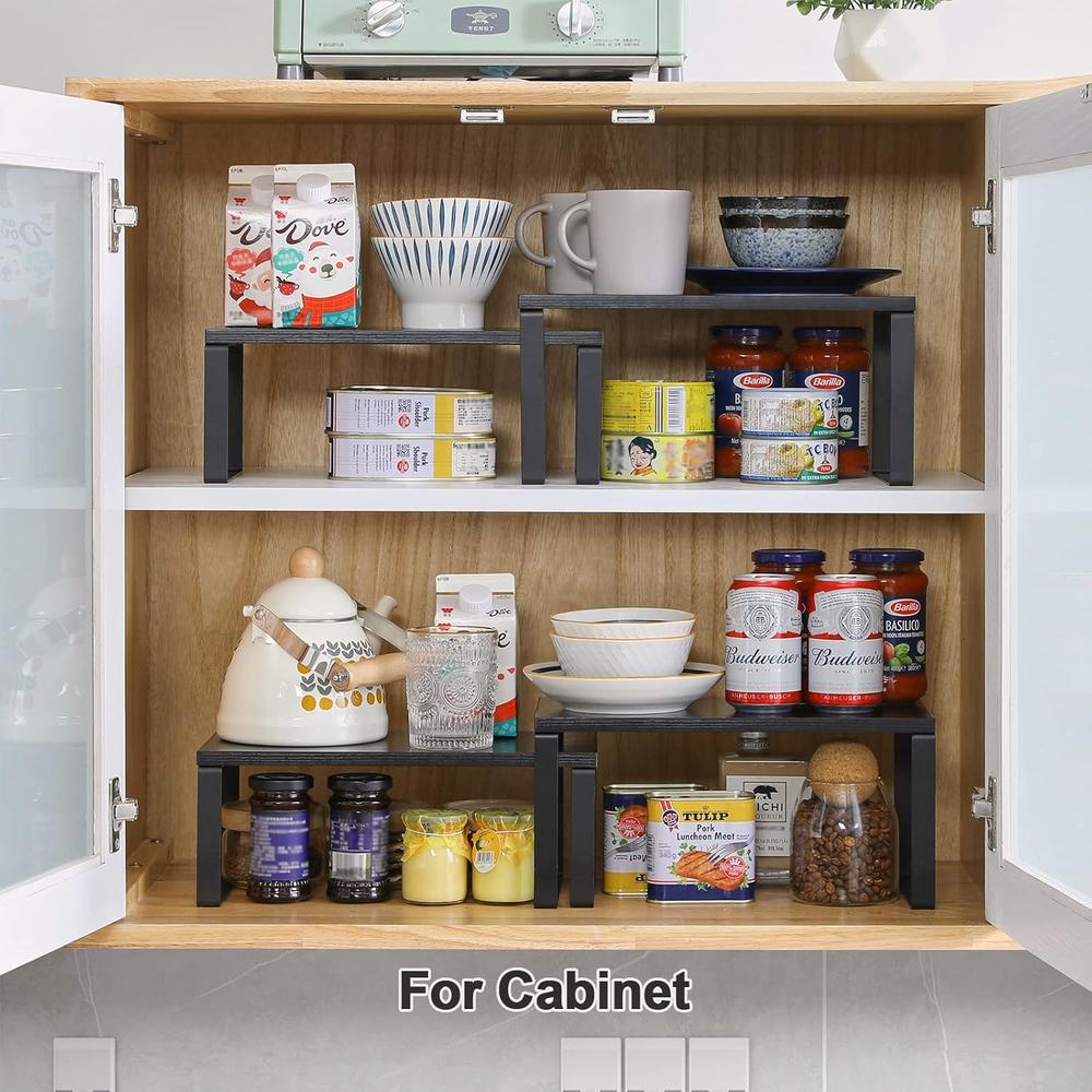 Great Choice Products Cabinet Shelf Organizer, Extendable Spice Racks ...