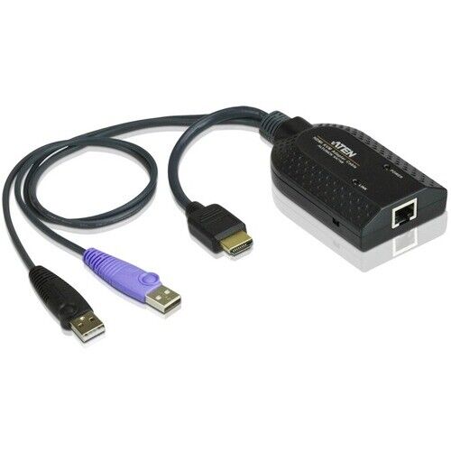 ATEN HDMI USB Virtual Media KVM Adapter Cable with Smart Card Reader (CPU Module