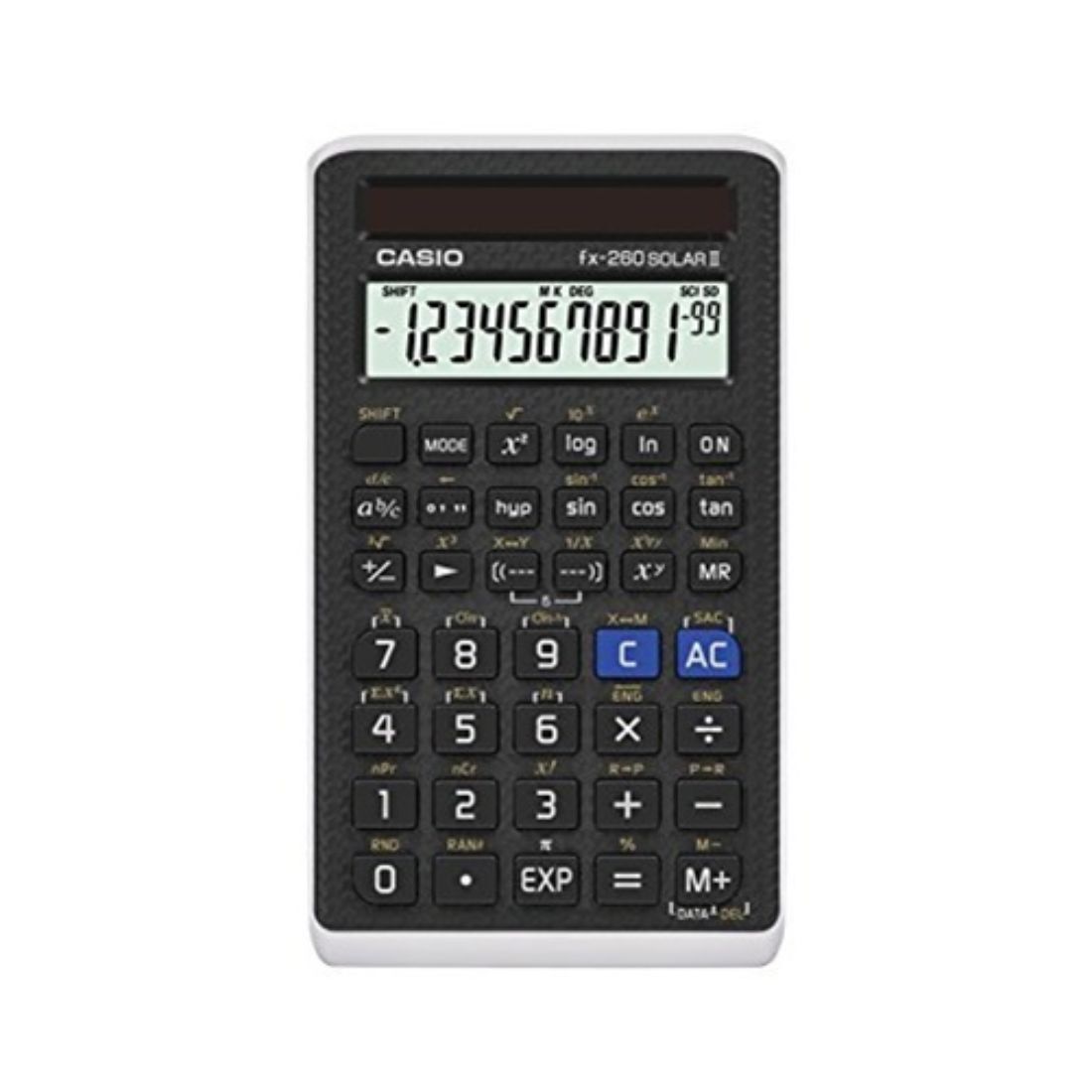 Casio FX-260 Solar II All-Purpose Scientific Calculator 10-Digit LCD FX260SLRII
