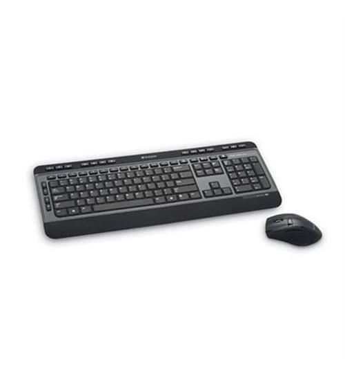 Verbatim NEW Verbatim 99788 Wireless Multimedia Keyboard and 6-Button Mouse Combo - Black