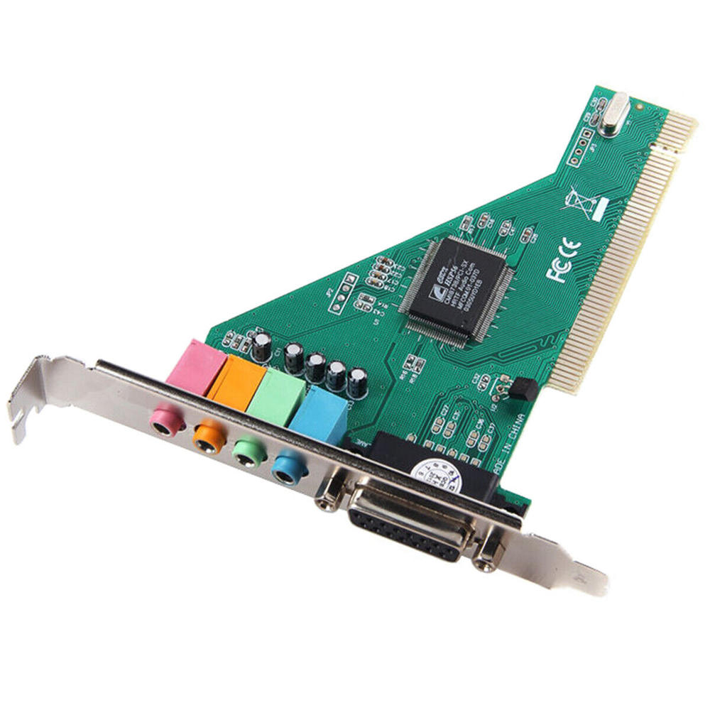 Great Choice Products 4 Channel 5.1 Surround 3D Pc Pci Sound Audio Card W/Game Midi Port Sound Card