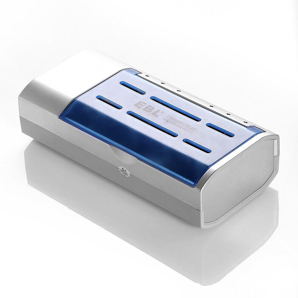 Great Choice Products Battery Charger For Aa Aaa C D 9V Ni-Mh Ni-Cd Rechargeable Batteries