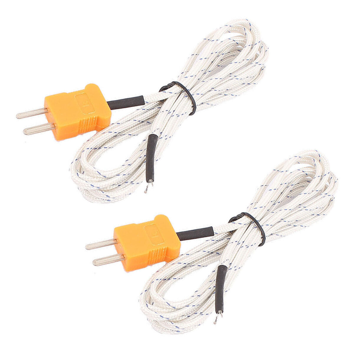 Great Choice Products 2 Pcs 2 Meter K Type Thermocouple Probe Temperature Sensor For Multimeter