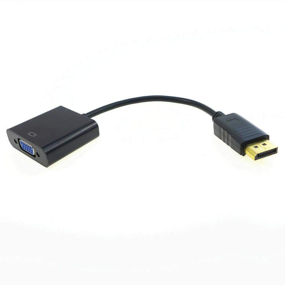 Great Choice Products 50 X Display Port Dp To Vga Adapter Cable Cord 1080P For Laptop Desktop Monitor