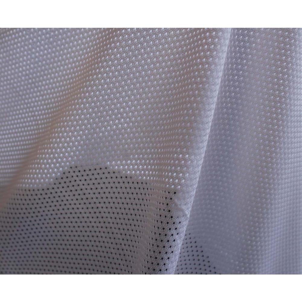 Great Choice Products Sport Mesh White Polyester Mesh Netting 58