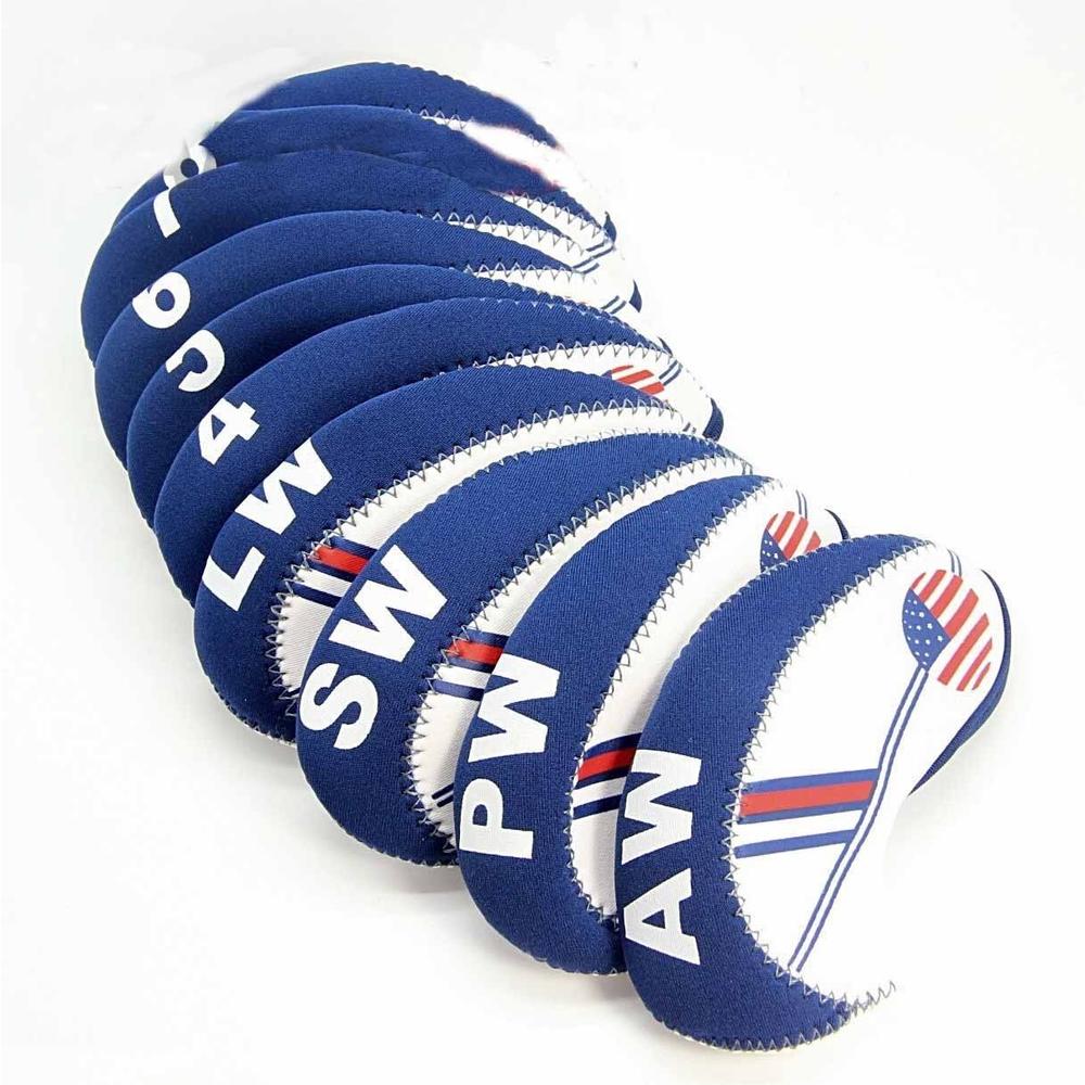 Great Choice Products For 10X Craftsman Club Fits Any Golf Iron Set Head Covers Headcovers Us Flag