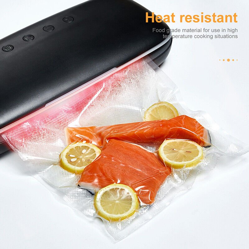 Great Choice Products Us 2 Pack Vacuum Sealer Bags 5' X 500Cm Food Seal Bag For Kitchen Food Saver
