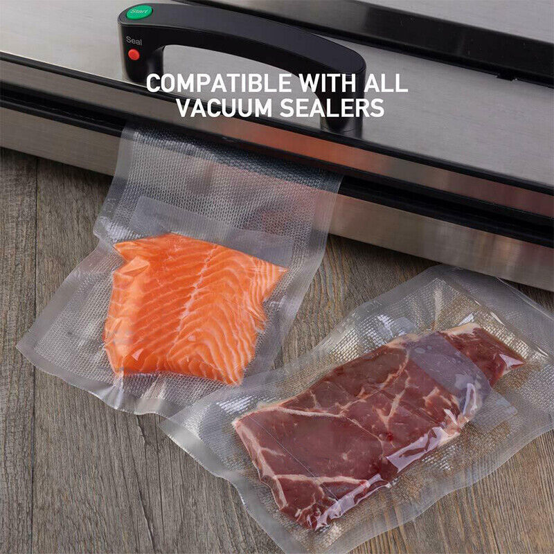Great Choice Products Us 2 Pack Vacuum Sealer Bags 5' X 500Cm Food Seal Bag For Kitchen Food Saver