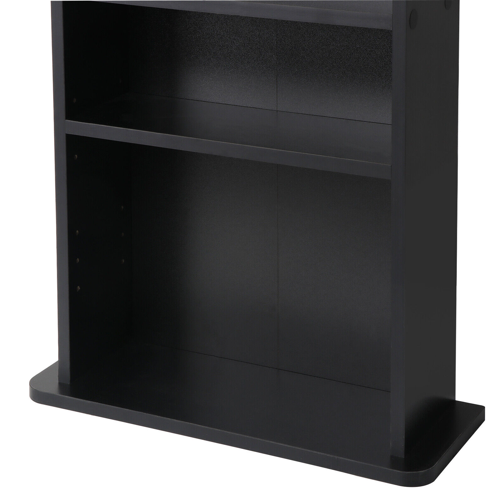 Great Choice Products Media Storage Cabinet Game Dvd Movie Tower Stable Organizer Stand 5 Shelves