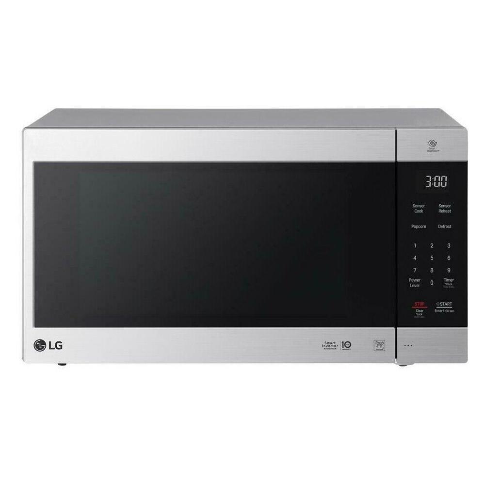 Great Choice Products Neochef 2 Cu. Ft. Countertop Microwave With Smart Inverter - Stainless Steel