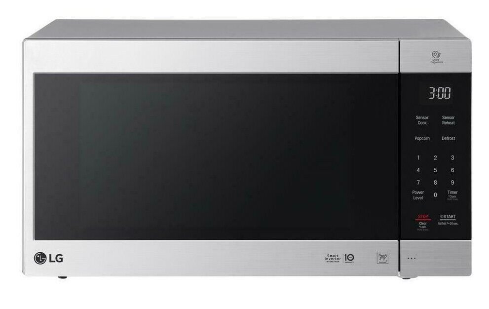 Great Choice Products Neochef 2 Cu. Ft. Countertop Microwave With Smart Inverter - Stainless Steel