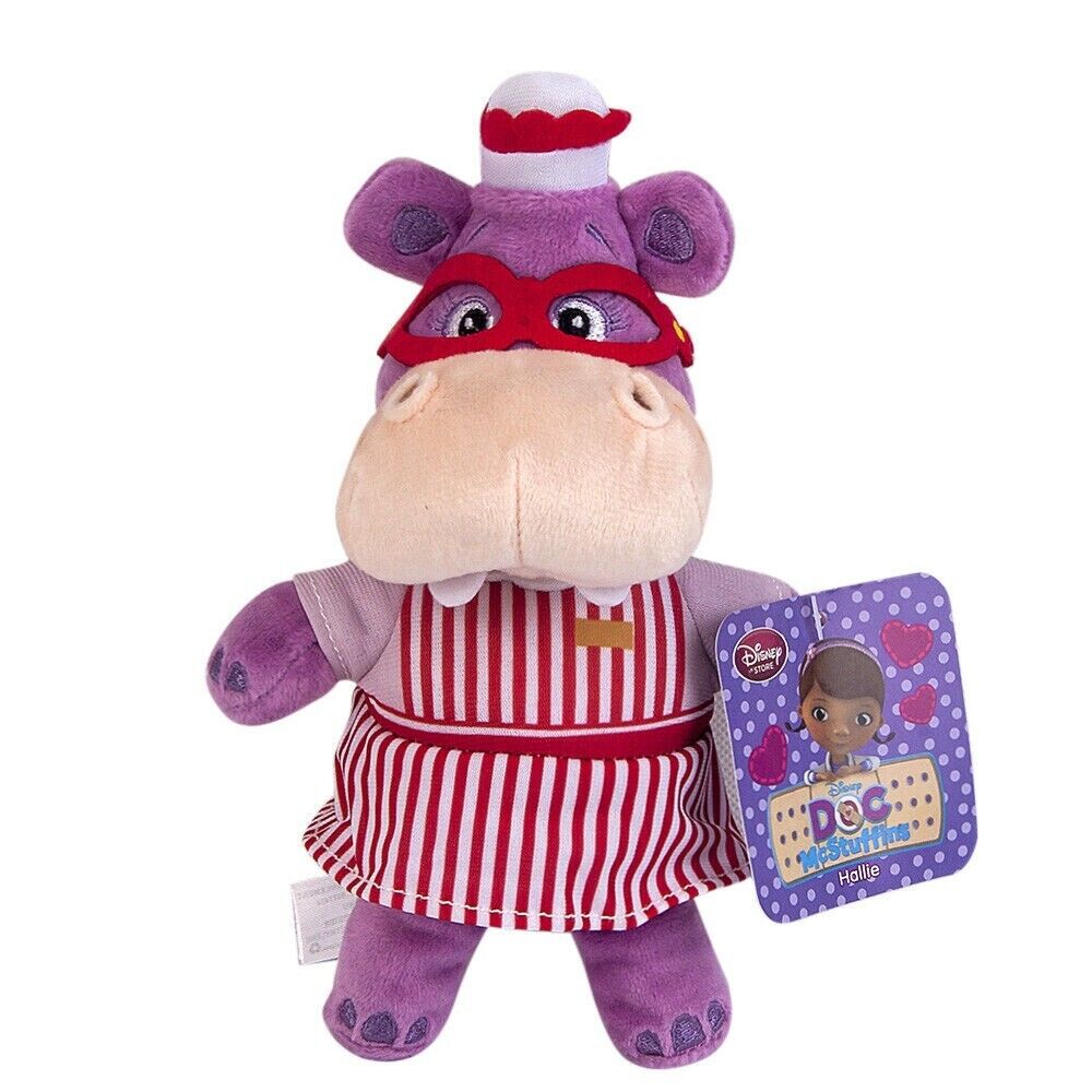 Great Choice Products Disney Doc Mcstuffins Hallie Hippo Plush Doll Stuffed Soft Toy 8 Inch Xmas Gift