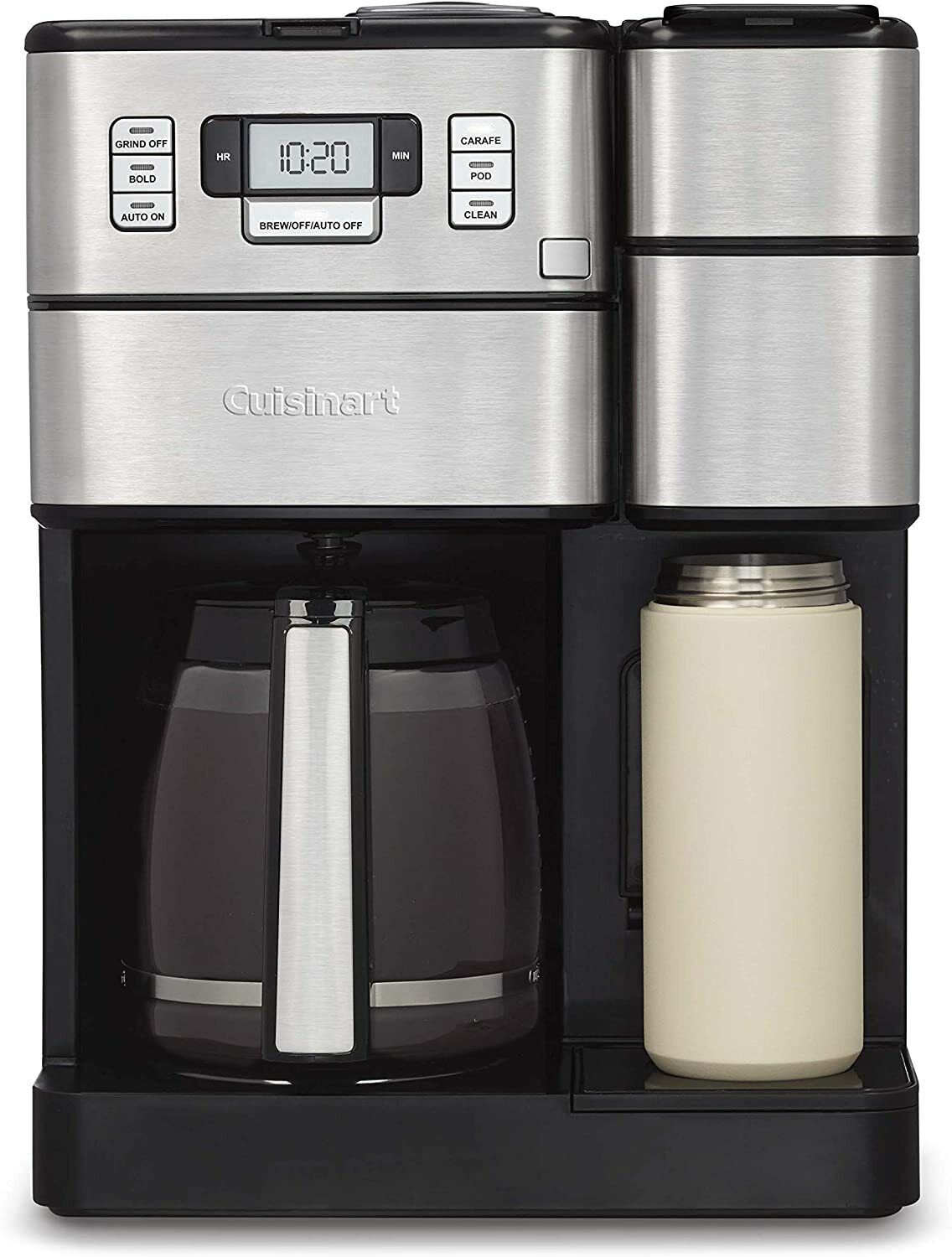 Cuisinart Coffee Center Grind & Brew 12-Cup Coffee Maker & Single-Serve - SS-GB1