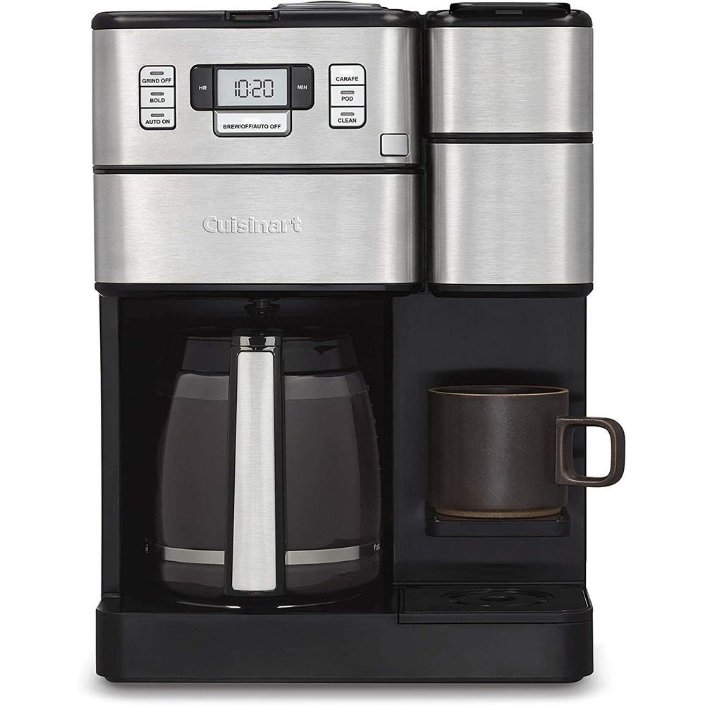 Cuisinart Coffee Center Grind & Brew 12-Cup Coffee Maker & Single-Serve - SS-GB1