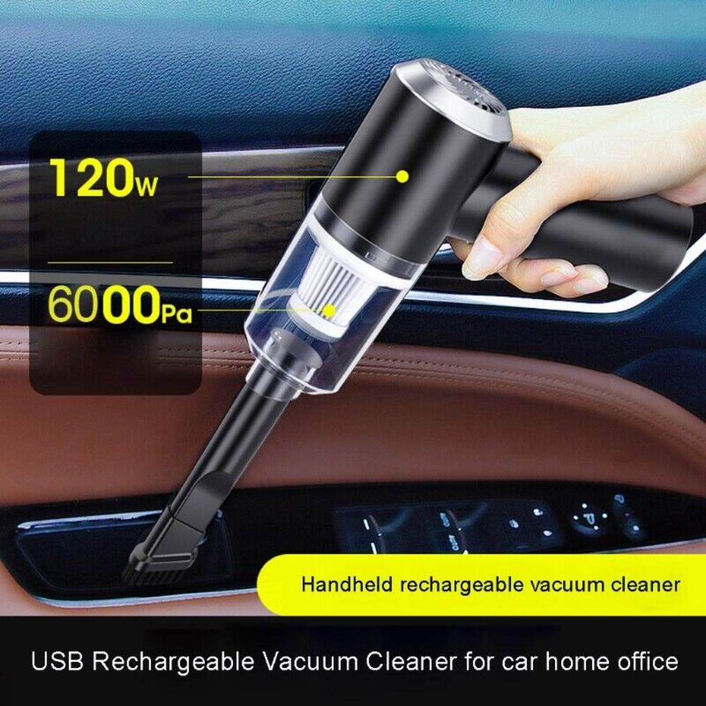 Great Choice Products 120W Cordless Small Portable Hand Held Vacuum Cleaner For Car Auto Home Pet Us